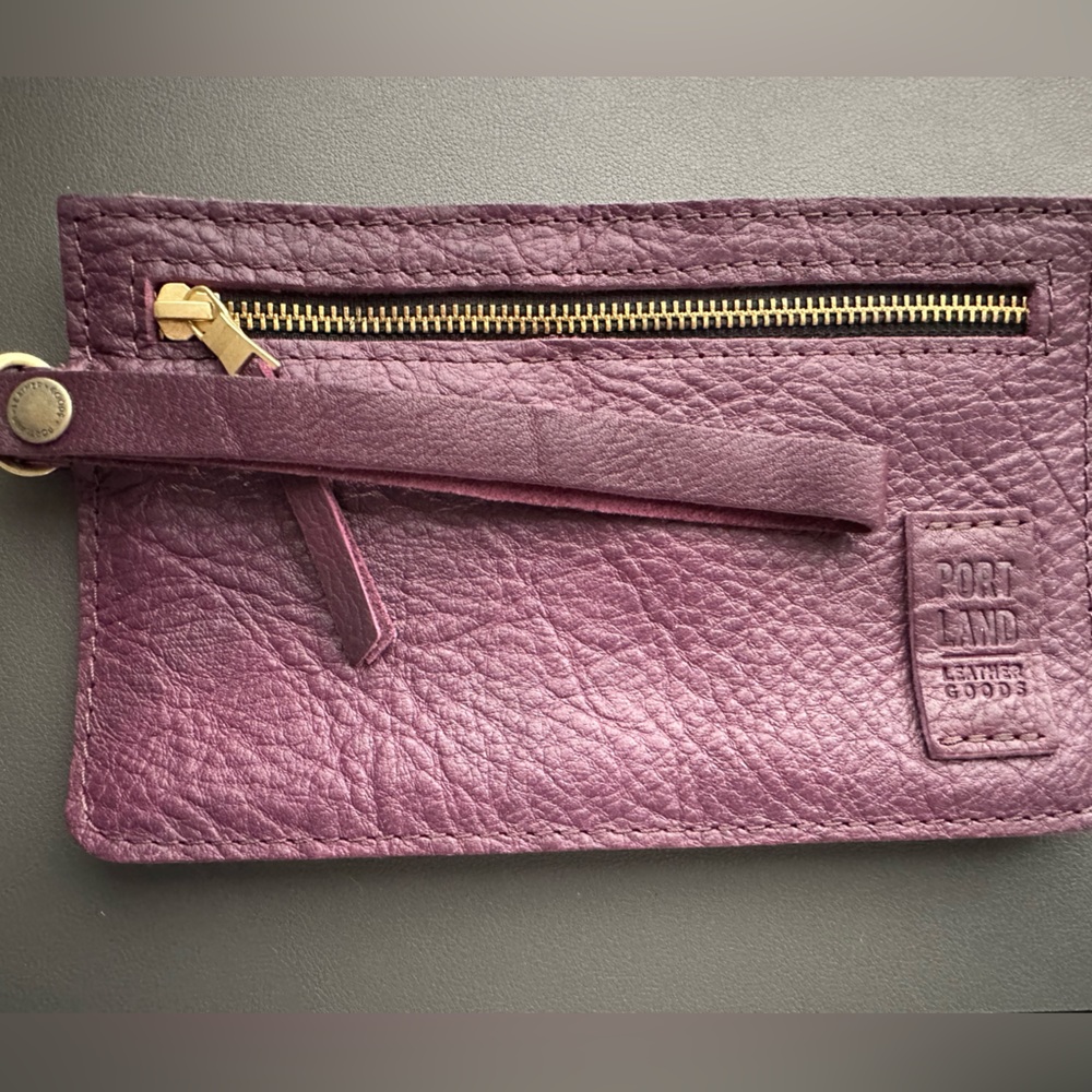 Portland leather Adrian pouch